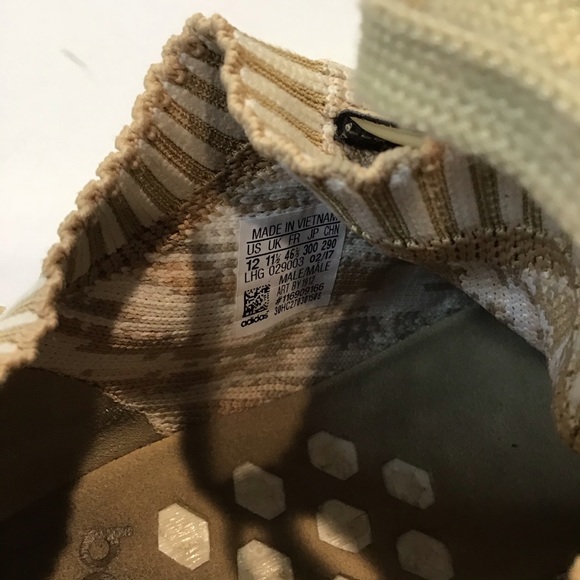 Adidas Boost Beige Mens Size 12 - Picture 7 of 8